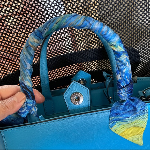 FENDI Petite Jules Hand Bag Leather 2way - Picture 6 of 16